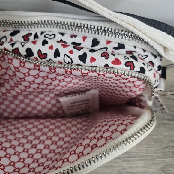 BRIGHTON Lovely "LOVE SCROLL" Canvas Crossbody Bag/Purse New‎ WITH TAGS! - Picture 4 of 8